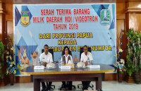Pemda Biak Terima Hibah MDI/Videotron Dari Diskominfo Papua